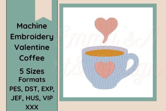 Coffee Mug Machine Embroidery Design Review