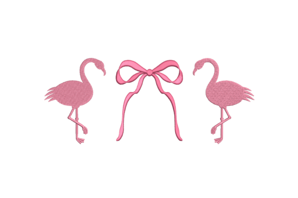 Review: Coquette Flamingo Embroidery Design