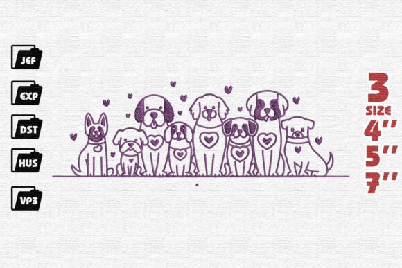 Review: Family Dog Embroidery for Craft Fairs