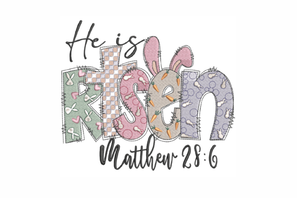Review: He is Risen Easter Embroidery Design
