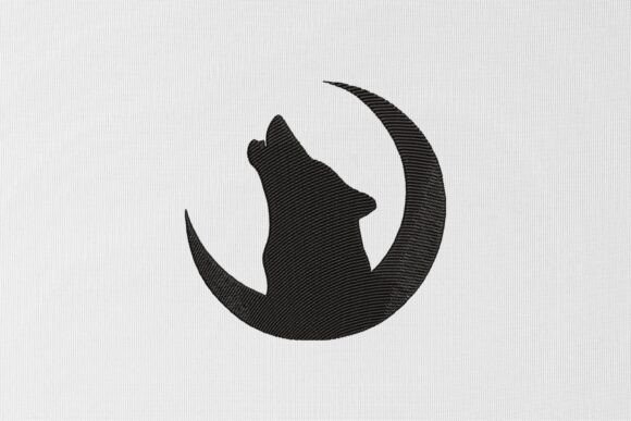 Review: Howling Wolf and Moon Embroidery Design