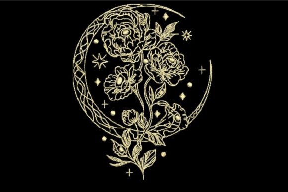 Review: Magic Rose and Moon Embroidery Design