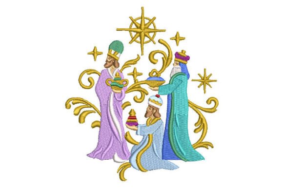 Review: The Three Wise Men with Gift Embroidery