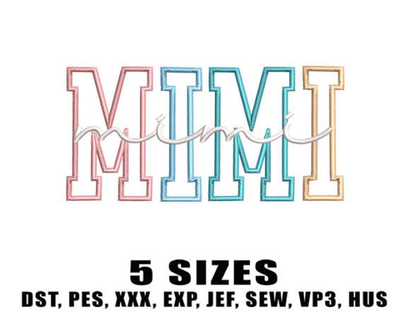 Reviewing Mimi Varsity Embroidery Design for Boutique Apparel