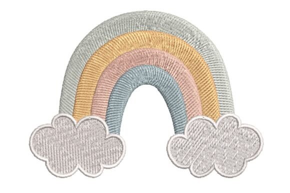 Reviewing Minimalist Rainbow Embroidery for Boutique Apparel