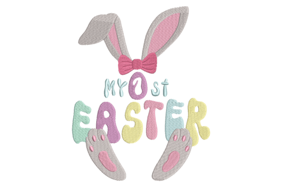 Reviewing My 1st Girl Easter Embroidery Design