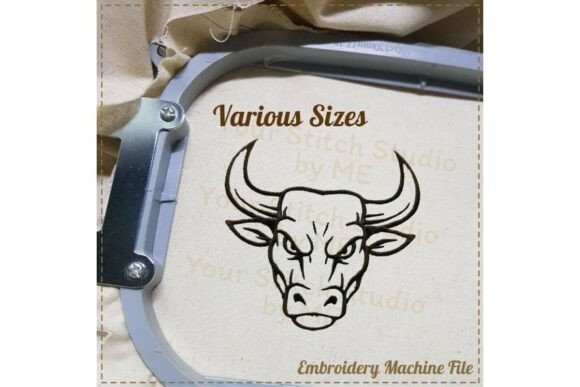 Reviewing the Bull Embroidery Design for Mascots