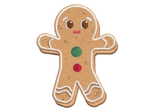 Reviewing the Cute Gingerbread Man Embroidery Design