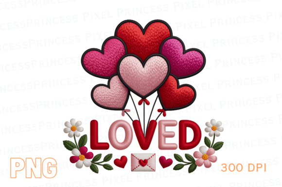 Reviewing the Loved Heart Balloon Embroidery Design