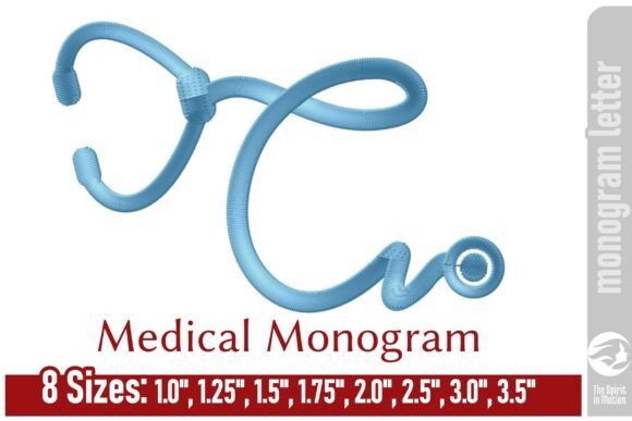 Reviewing the Medical Embroidery Monogram Letter C