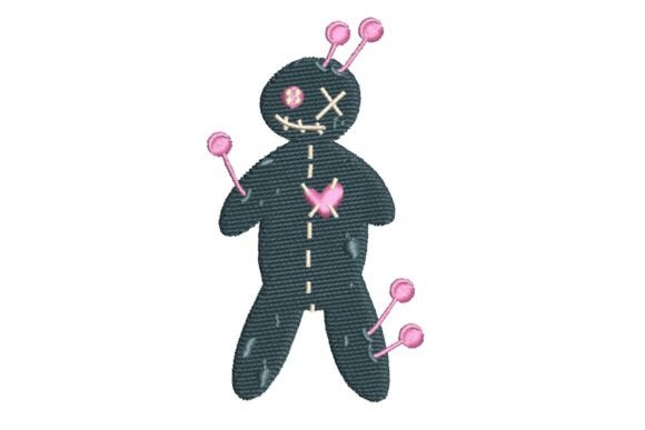Reviewing the Quirky Voodoo Doll Embroidery Design