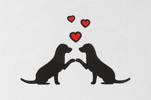 Reviewing the Valentine s Dog Embroidery Design