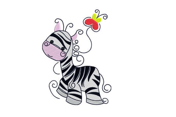 Reviewing the Zebra Embroidery Design for Etsy Shops
